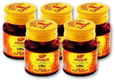 Dabur Ayurvedic herbal Hingoli Best For Gas and Bloating 90 Tabs X 5 FREE SHIP