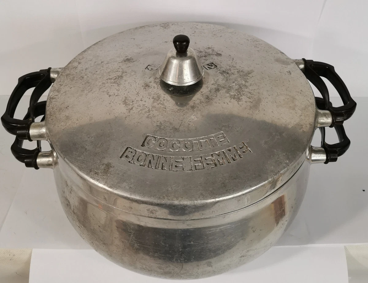 Cocotte Tournus Aluminium – 24 Cm – Vintage – Bassine / Faitout Ancien