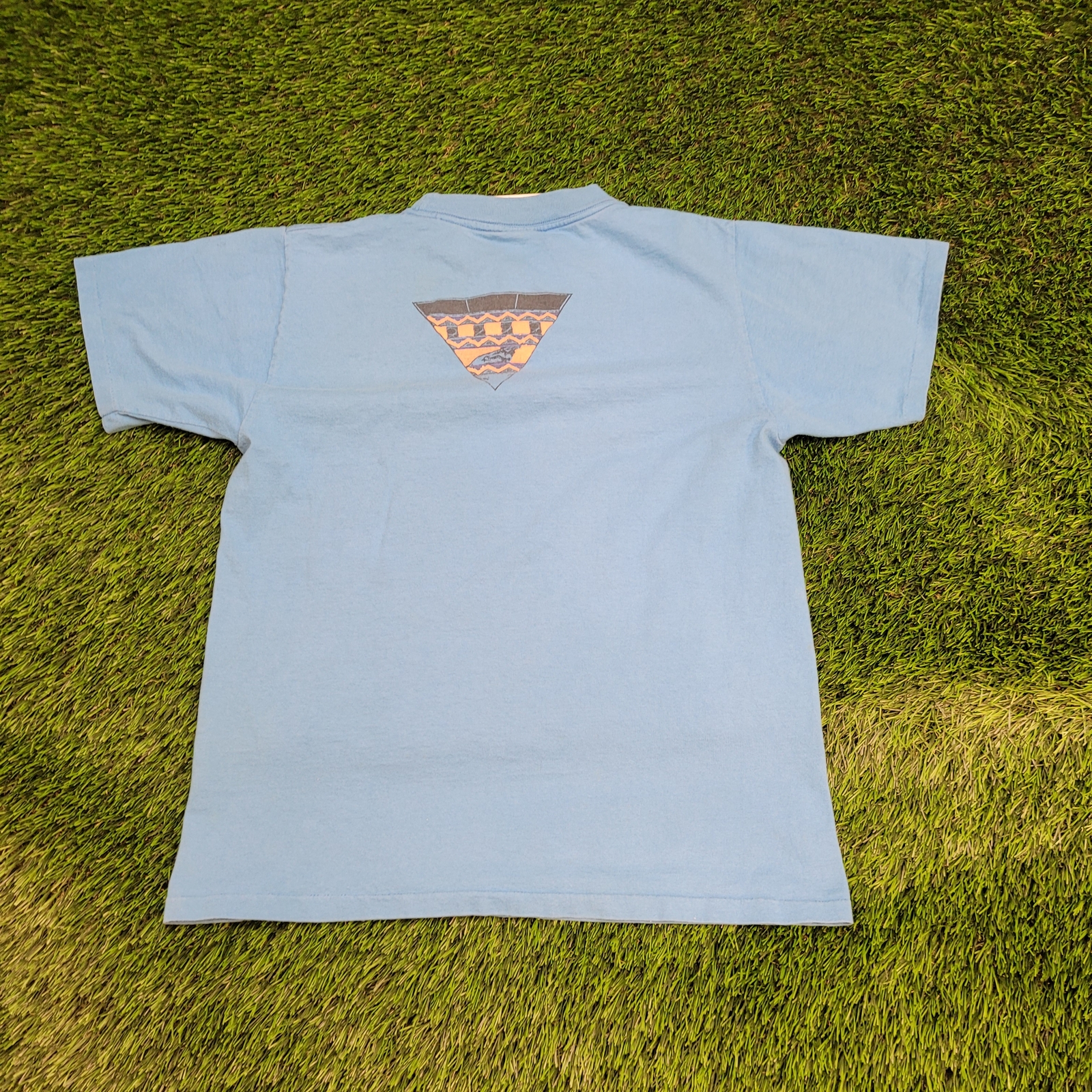 Vintage 1989 OceanPacific Beach Tribal Shirt M Faded… Gem