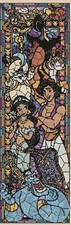 Aladdin-Stained Glass Counted Cross Stitch CHART No. 10-193