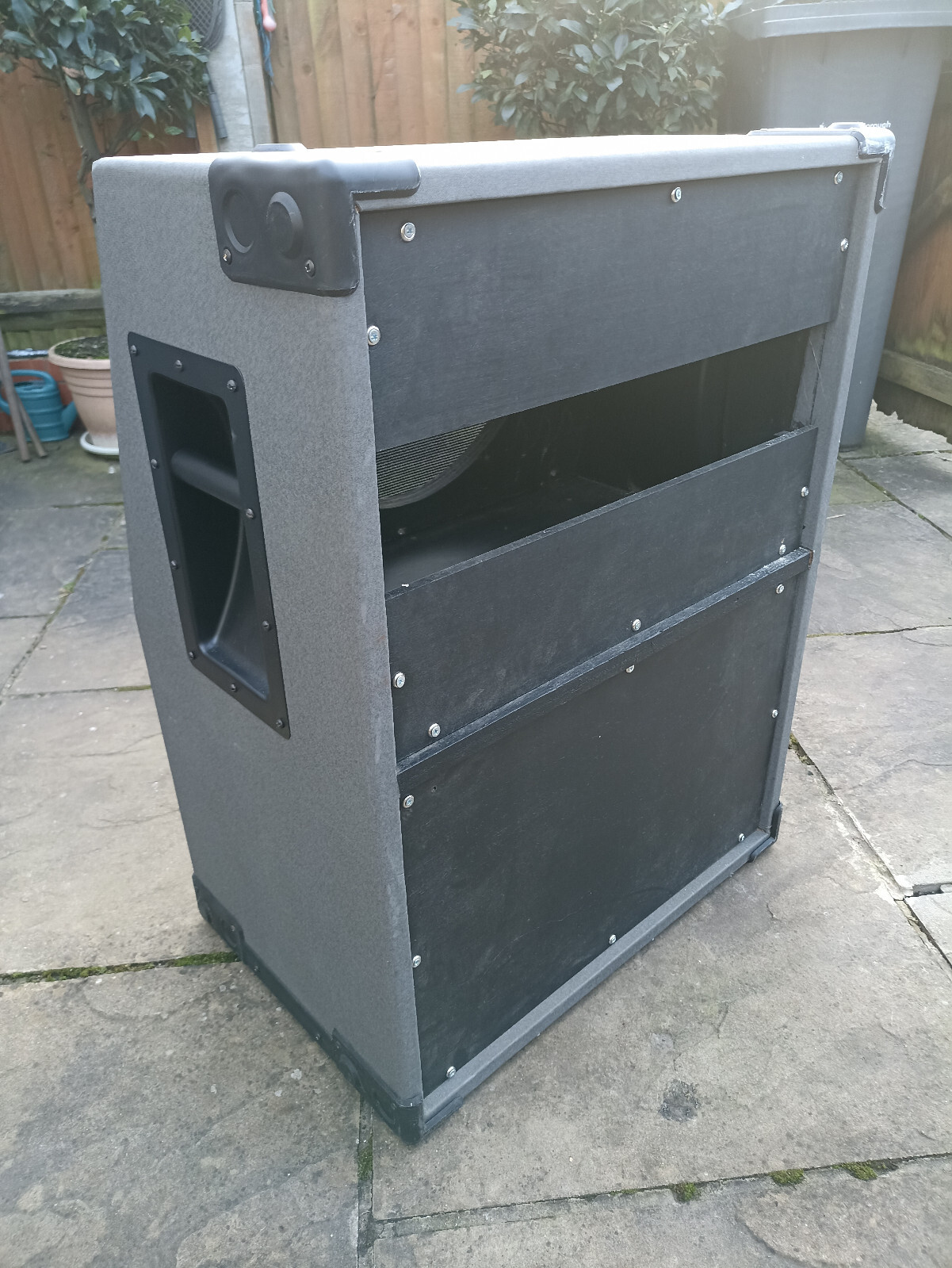 Vertical 2x12 Guitar Speaker Grey, Unloaded eBay