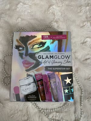 GLAMGLOW THE ART of GLOWING SKIN The Superstar Set NIB 