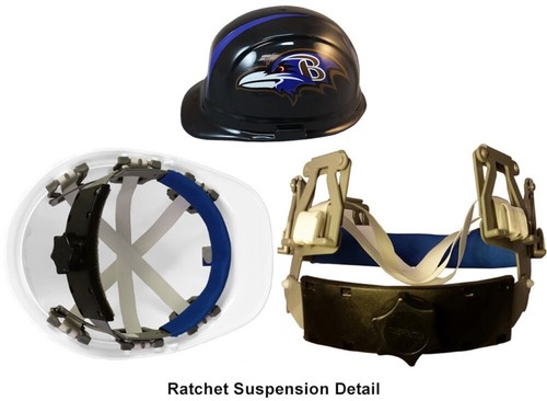 Sombrero duro Baltimore Ravens Wincraft equipo de la NFL - Imagen 6 de 6