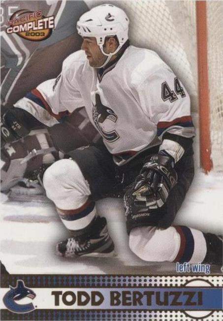 2002-03 Pacific Complete - Todd Bertuzzi #102 - 1 of 1