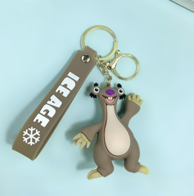 Cartoon New Ice Age Sid 3D Pvc Taschen Hänger Anhänger Schlüsselanhänger