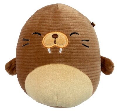 Squishmallows Walrus 5'' brown plush Kellytoy