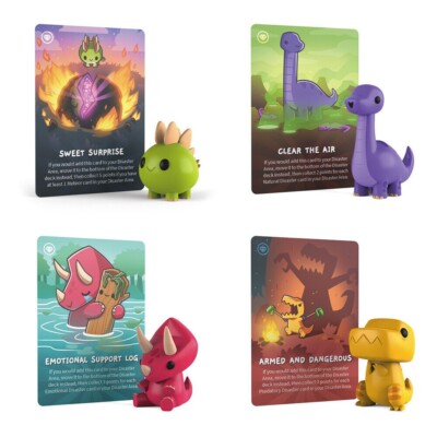 happy little dinosaurs card sleeves Ryker