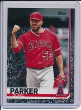 2019 TOPPS SERIES 1 BLAKE PARKER BLACK PARALLEL /67