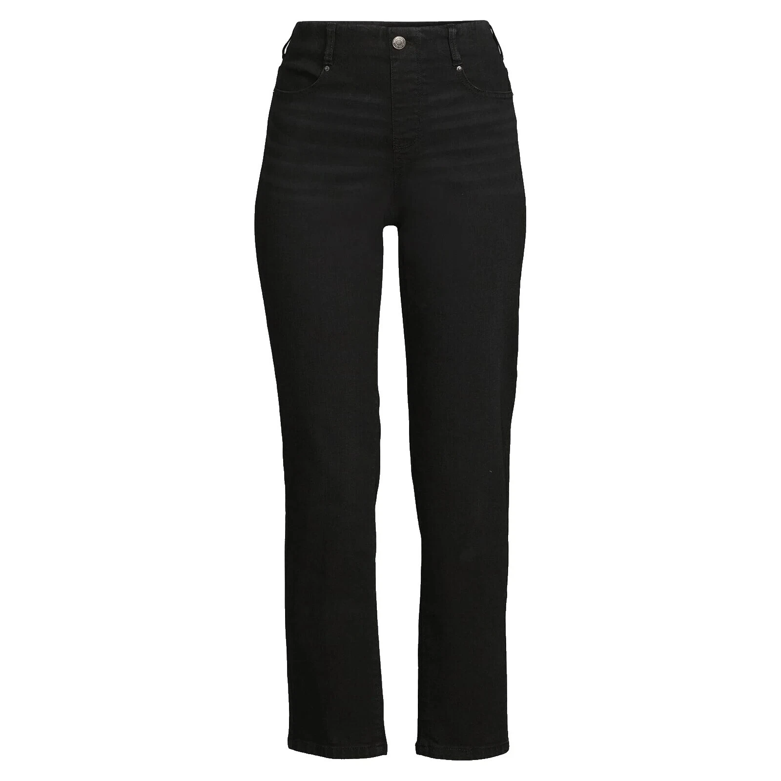 Jeans de Algodón Negro para Mujeres