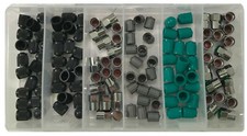 120 Piece Tire Valve Stem Cap Assortment Kit W/ TPMS Nitrogen Chrome  Standard