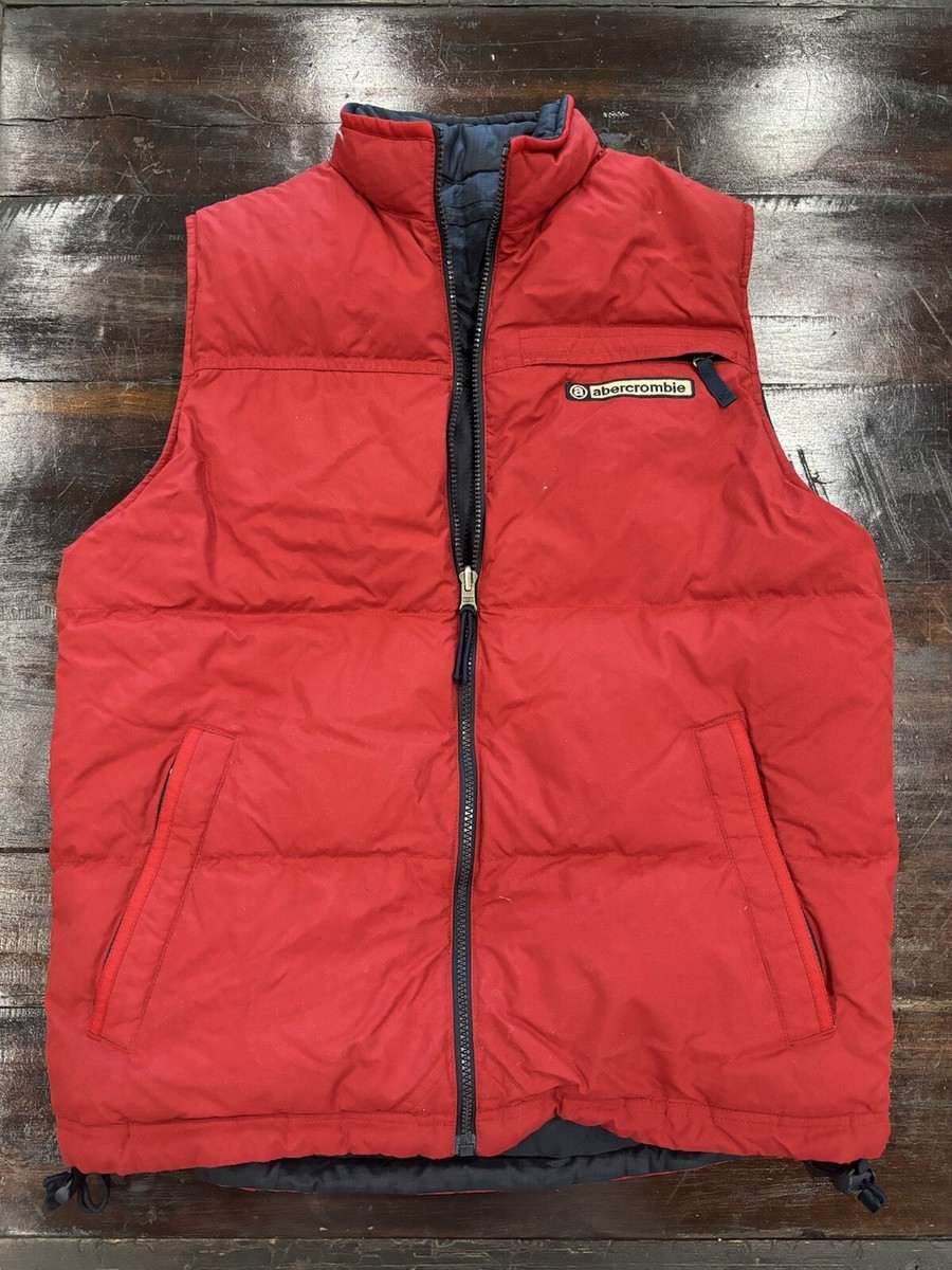 Vtg Abercrombie Fitch Mens extra Large Reversible Duck Down