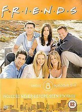 Friends - Series 8 - Episodes 5-8 (DVD, 2002) New, Sealed, Snapcase, D/S Disc.