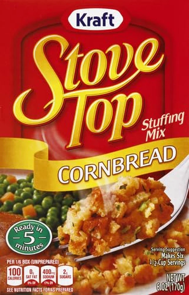 玉米面包填充混合 (6 盎司盒)(4 件装) — 第 2/4 张图片