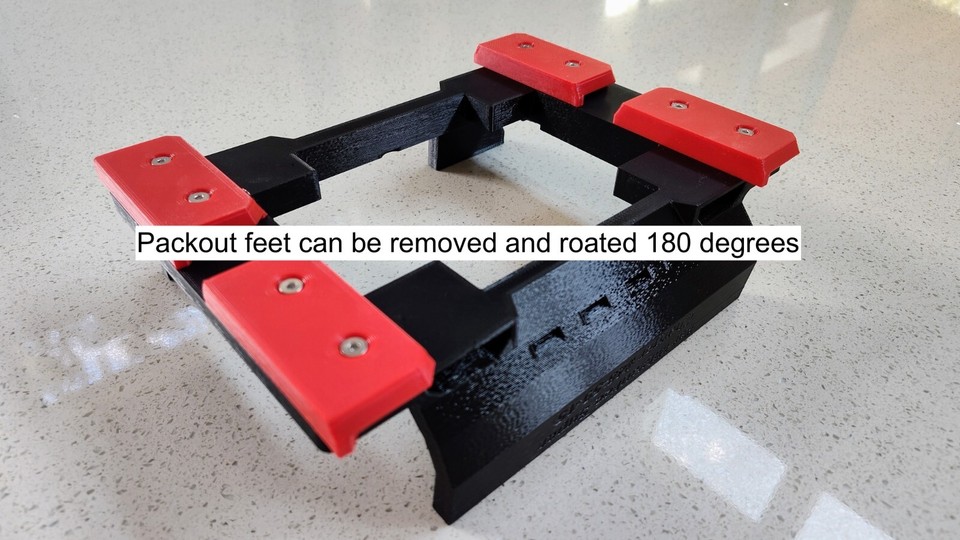 Packout Mount for Milwaukee M18 Dual Bay Simultaneous Super Charger 48 ...