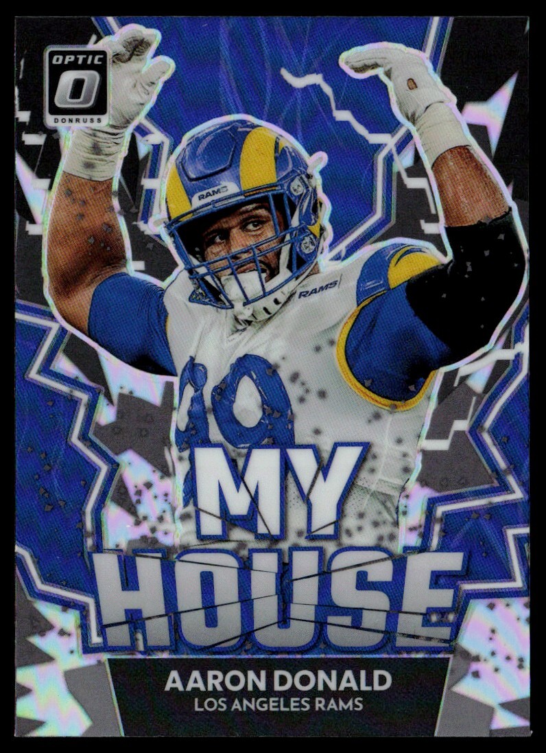 2022 Optic My House Prizm Aaron Donald Pittsburgh Panthers #MH-19