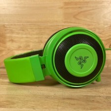 Razer Kraken Gaming Headset Green Wired Retractable Noise Isolating Mic For Part