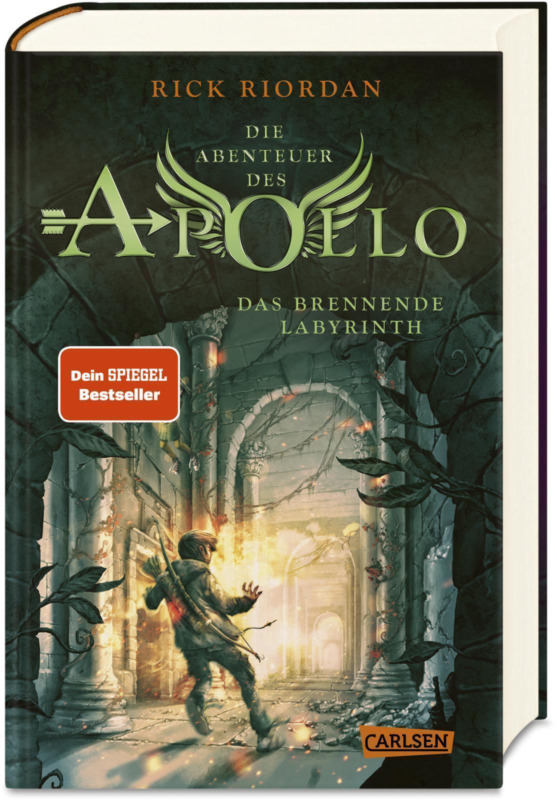 Thumbnail - Die Abenteuer Des Apollo 3: Das Brennende Labyrinth Rick Riordan
