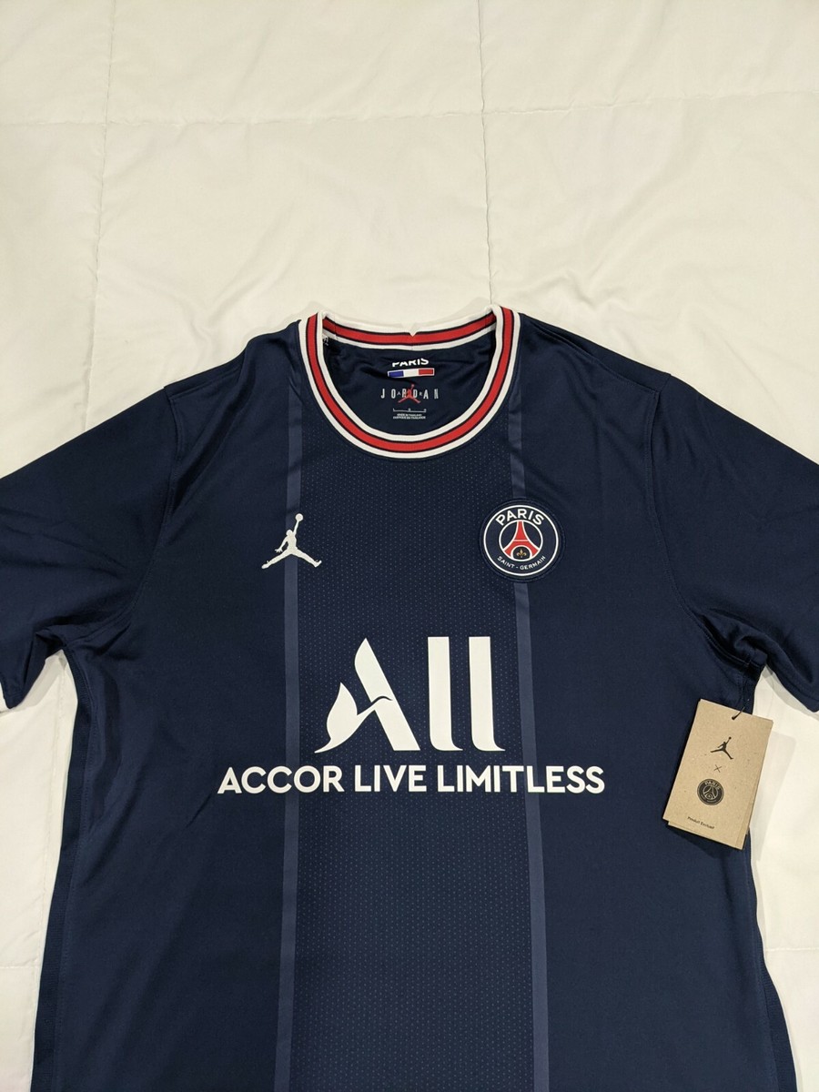 Jordan Paris Saint-Germain 2021/22 Stadium Home Soccer Jersey