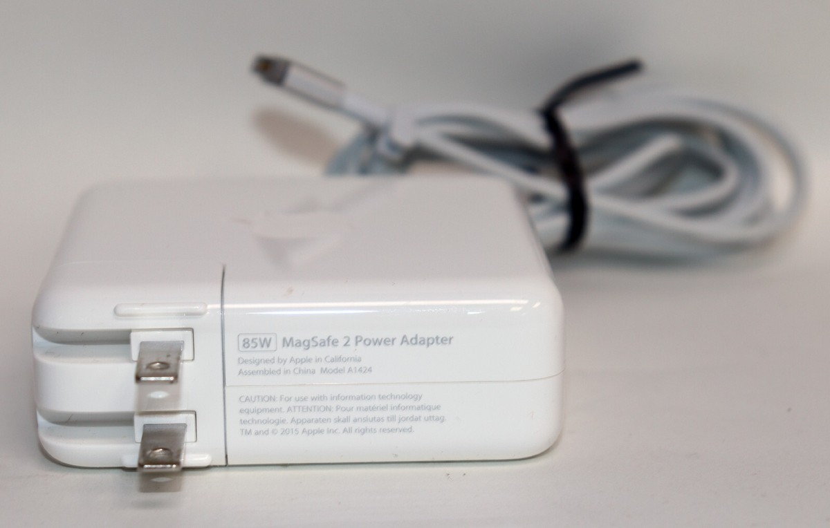Apple 85W Magsafe 2 Power Adapter MD506LL/A - White - for Macbook
