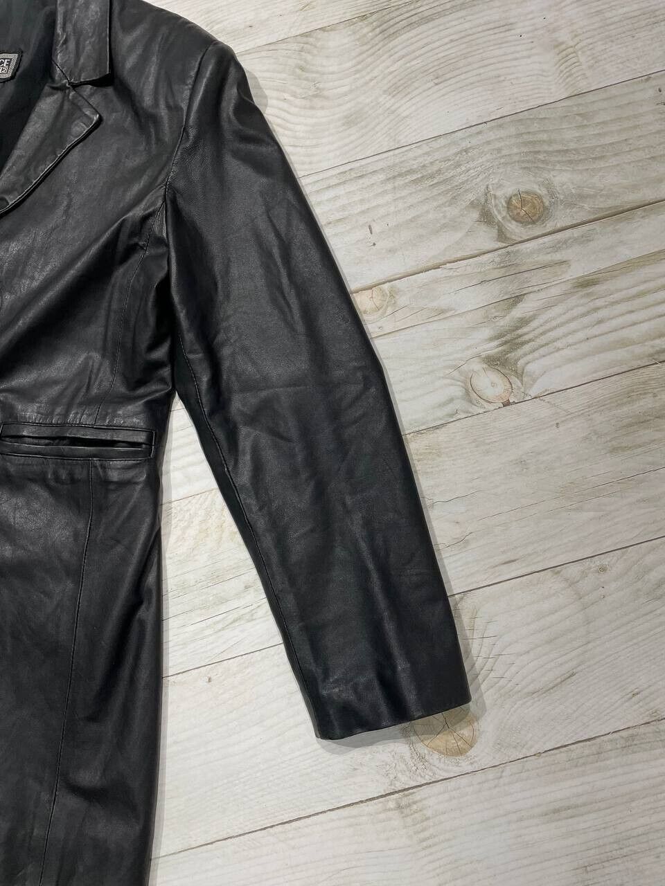 Vintage Versace Classic V2 Leather Blazer Jacket … - image 5
