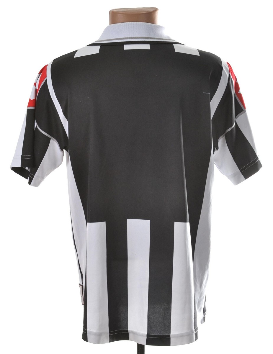 【lotto】\"Juventus game shirt\" 2001 Vintage Lotto Juventus 2000/2001 Home Jersey Football T