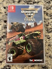 Monster Jam Steel Titans Nintendo Switch Case Only - Empty Replacement Game Case
