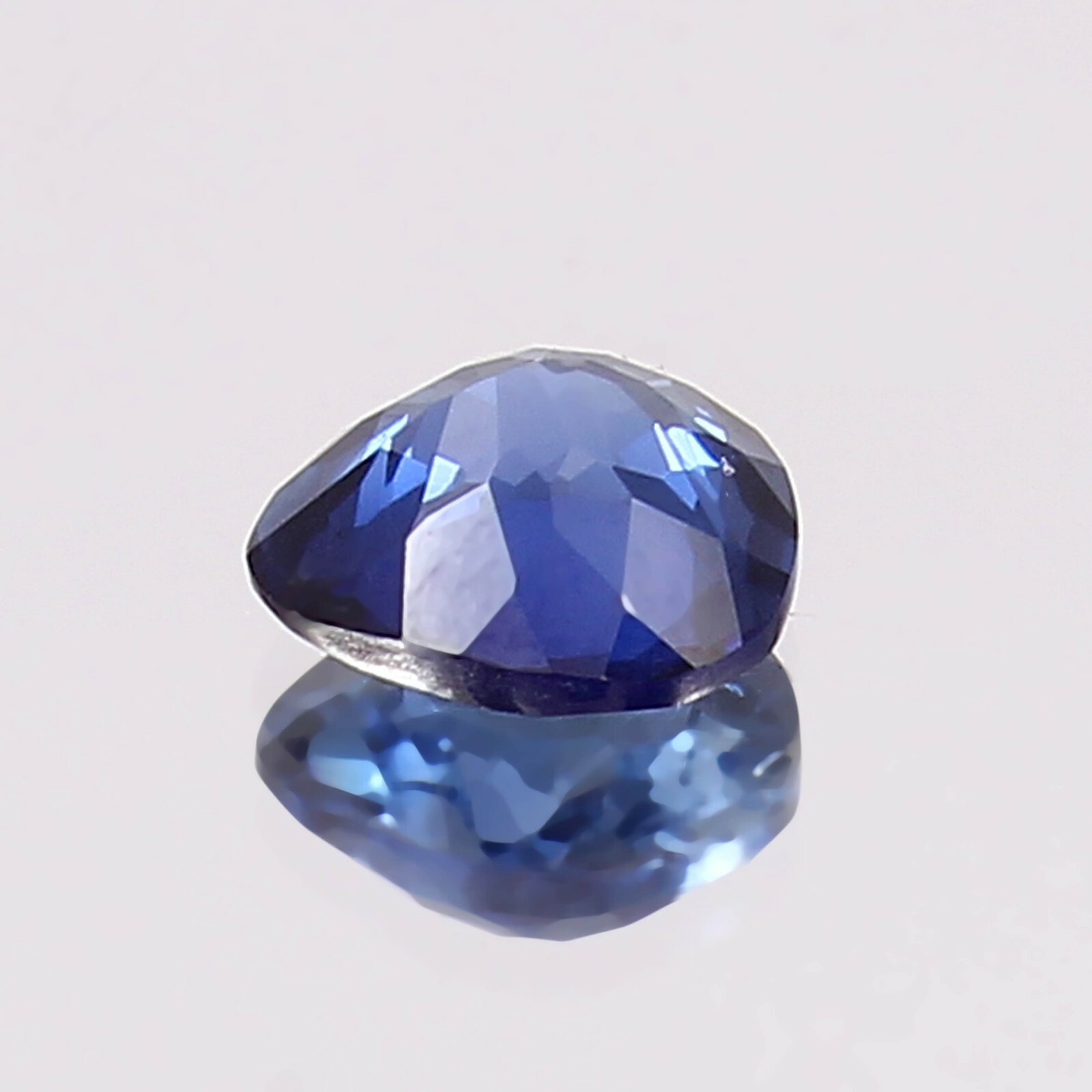 Subtle Aaa Ct AAA 1.40 Ct Natural Flawless Kashmir Blue Sapphire Loose Heart Gemstone ...