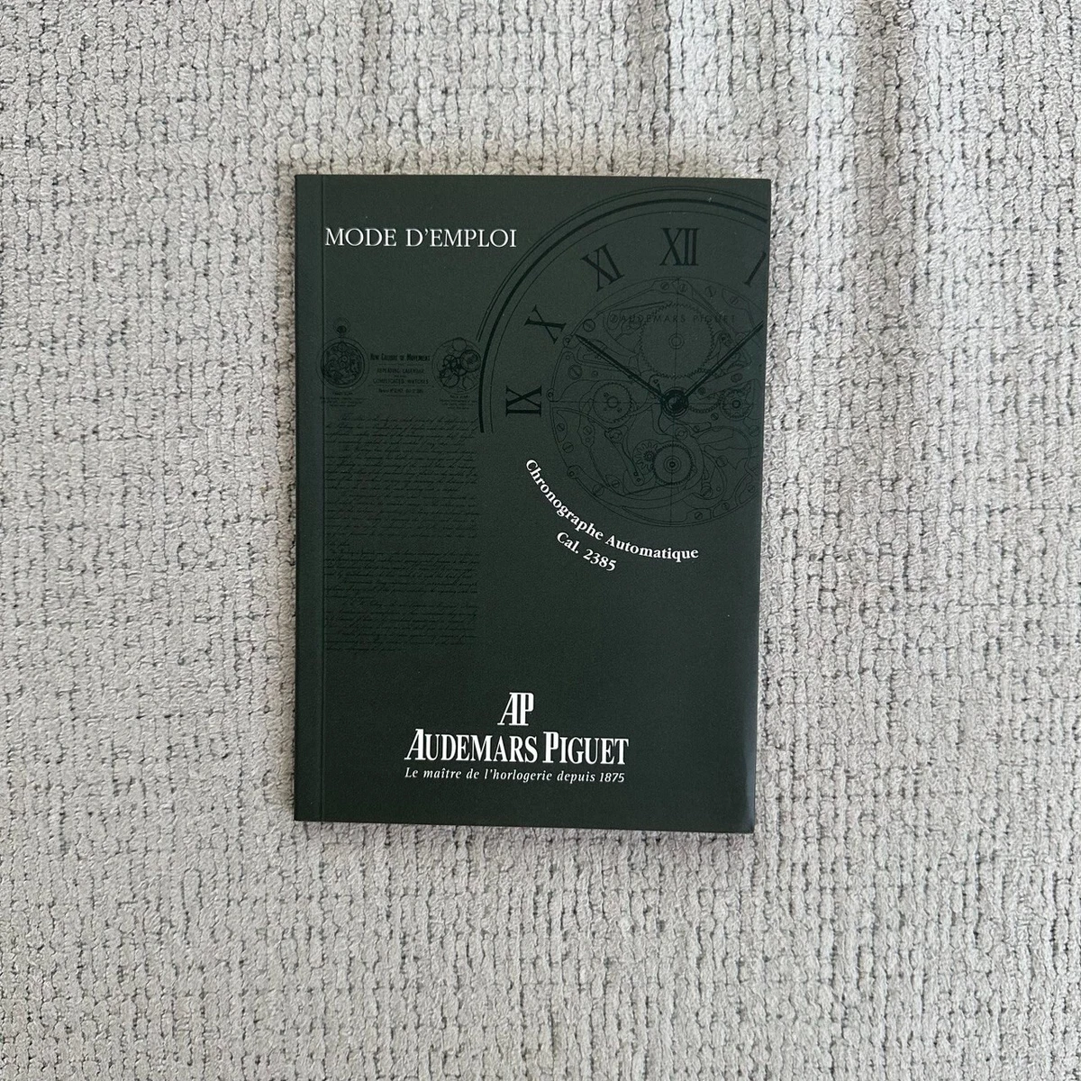 Audemars Piguet Watch Manuals, Guides & Catalogs for sale | eBay