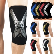 Men's Knee Protection Pads Leg Sleeve Running Basketball Cycling Sports Support