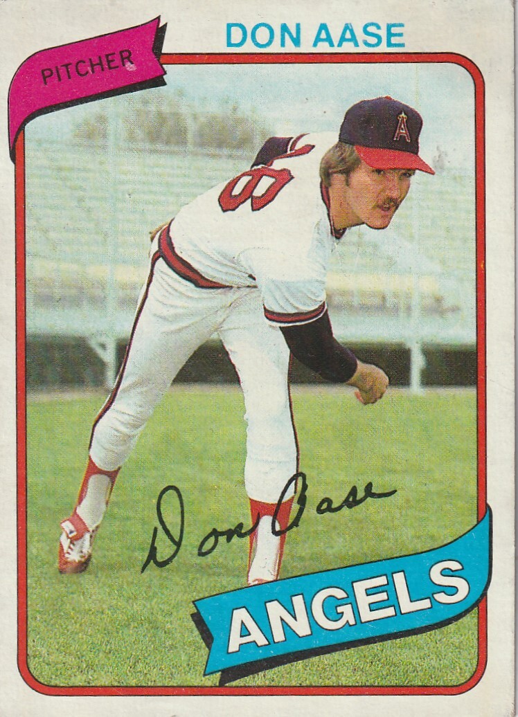 Y♢599 BONUS FREE SHIPPING-NRMINT-1980 Topps Don Aase #239 PLUS ANGELS BONUS