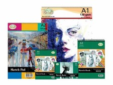 Sketch Pads/Books White Cartridge Paper Sketching Drawing Doodling Art Assorted