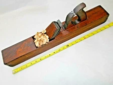 Vintage 22" Long S. HASTINGS Wooden Plane with Wilson & Co. 2-3/8" Wide Blade