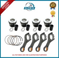 Jaguar E-Pace F-Pace Xe XF 204DTD Piston Et Bielle Set 2.0 Diesel Simple Turbo