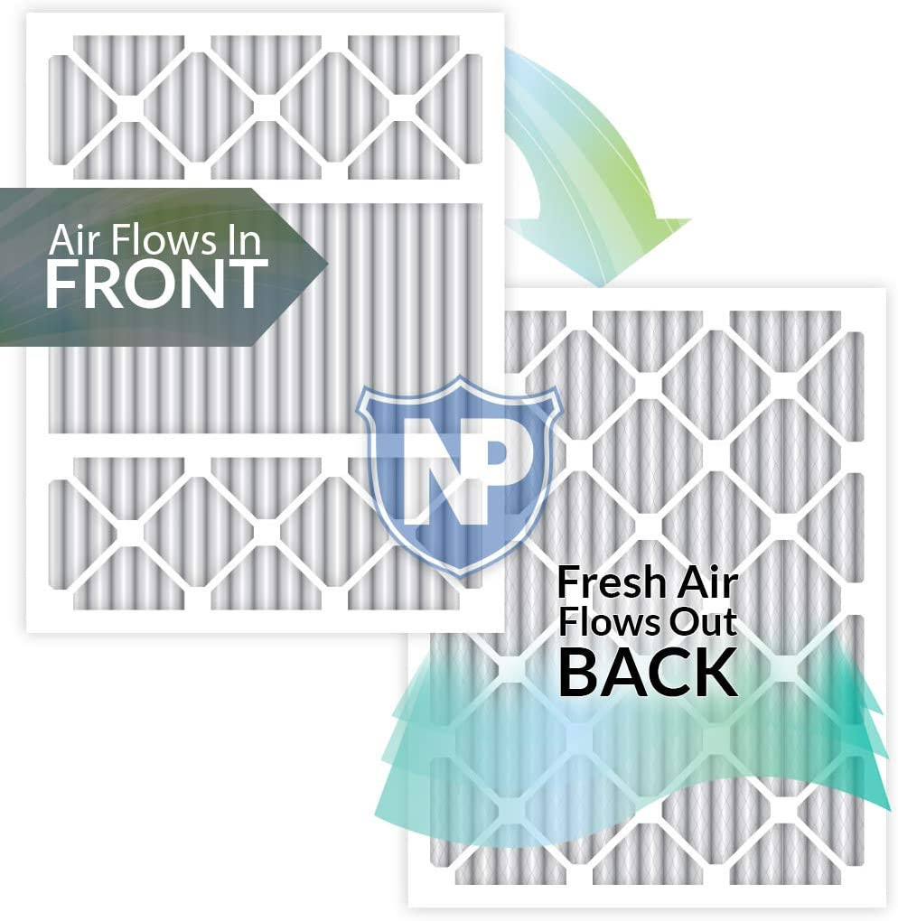Nordic Pure 20x25x5 MERV 12 Pleated Honeywell Replacement AC Furnace Air Filters
