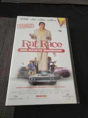 Rat Race - Der nackte Wahnsinn - Rowan Atkinson - (VHS Cassette)