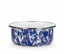 Golden Rabbit Enamelware 14 oz Soup Bowl, 9 Color Choices