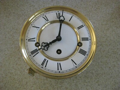 Vintage Hermle 341-020 WInd Up Clock Movement and Face, 35 cm, 79, W. Germany