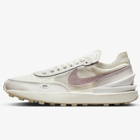 Кроссовки Nike Womens Waffle One Shoes Sail/Розовые Оксфорды (FB1298-101) доставлены ускоренной доставкой