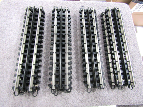 K Line Super Snap Track LOT of 12 STRAIGHT 10" Sections O-Gauge HTF BRAND NEW