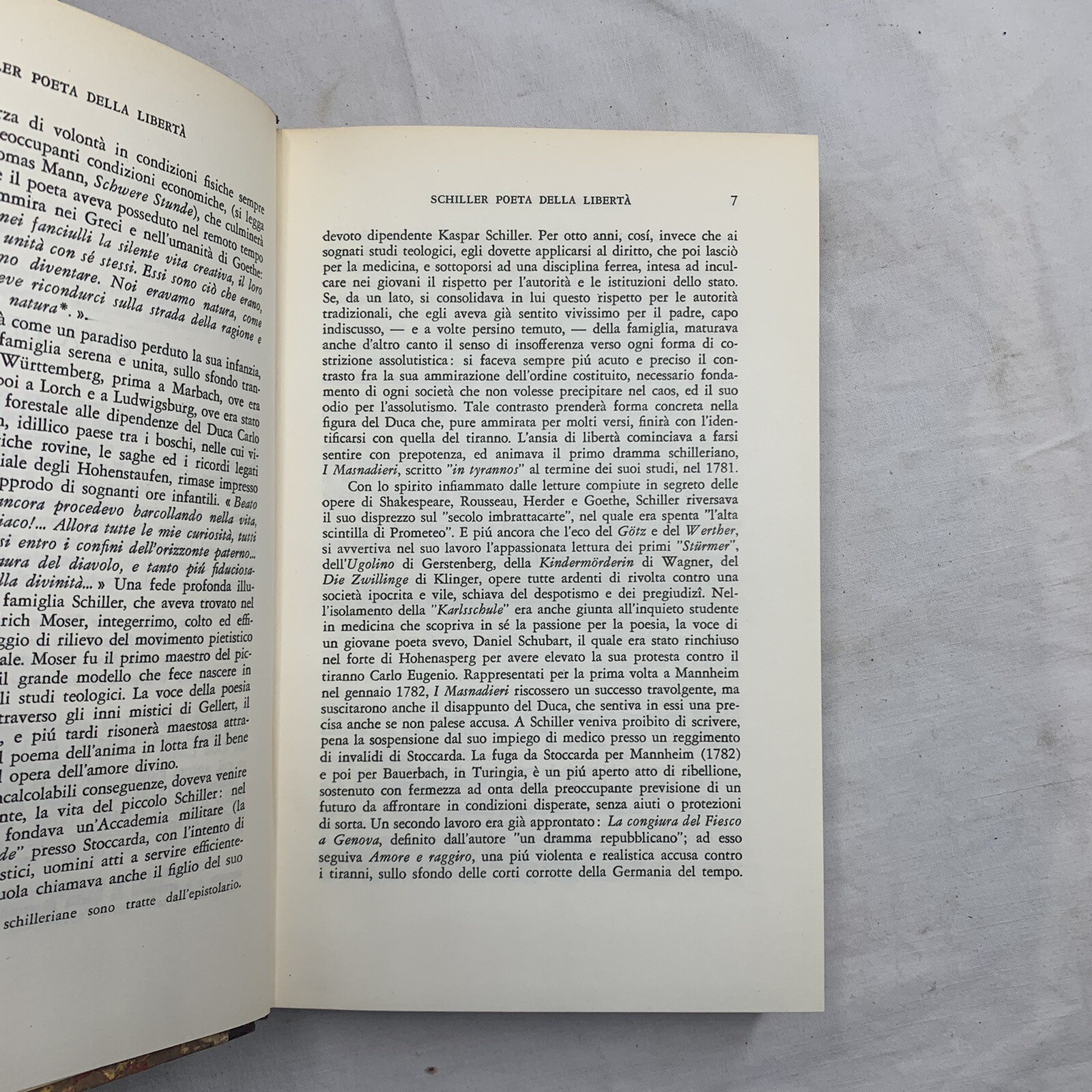 JOHANN CHRISTOPH FRIEDRICH SCHILLER * TRILOGIA DEL WALLENSTEIN, 1962 eBay