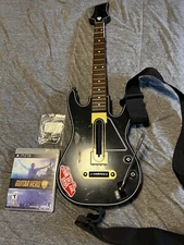 Guitar Hero Live Guitar Controller PS3 With Dongle And Game Read Description