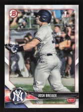 2018 Bowman Draft #BD-57 Josh Breaux New York Yankees