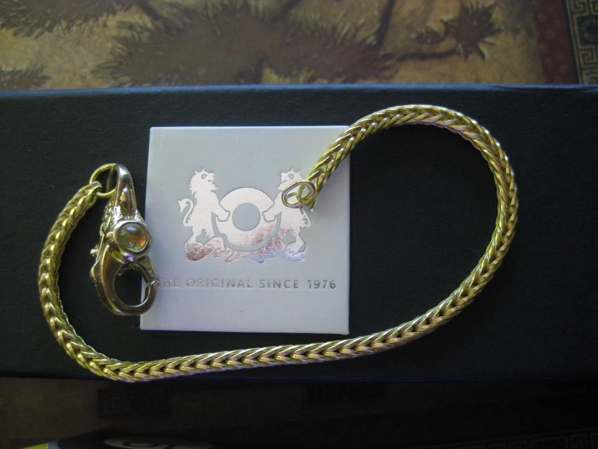 Trollbeads store gold bracelet