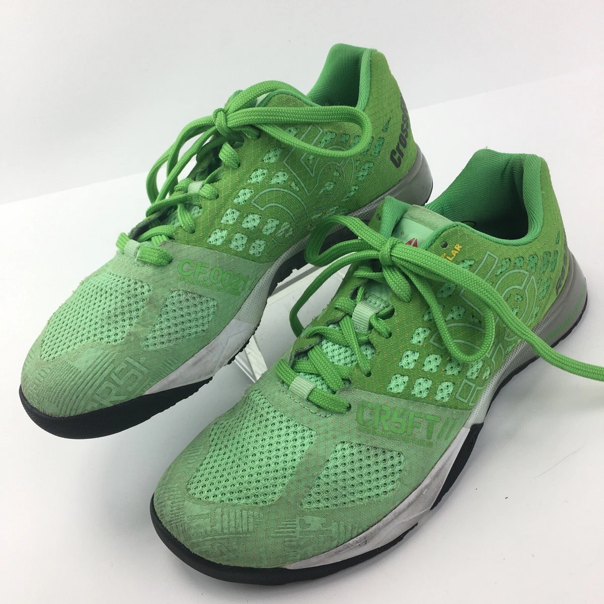 Sprængstoffer Turbine annoncere Reebok Crossfit CF 0021 Nano 05 Green Training Sneakers Shoes Womens Sz 7.5  | eBay