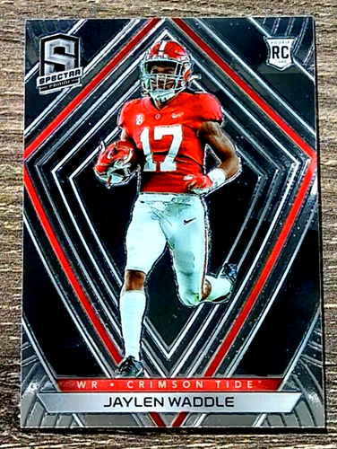 Jaylen Waddle RC 2021 Panini Chronicles Spectra Draft Picks 285 Rookie 
