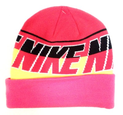 Nike Signature Hyper Pink Cuff Knit Beanie Skull Cap Youth  display picture 3