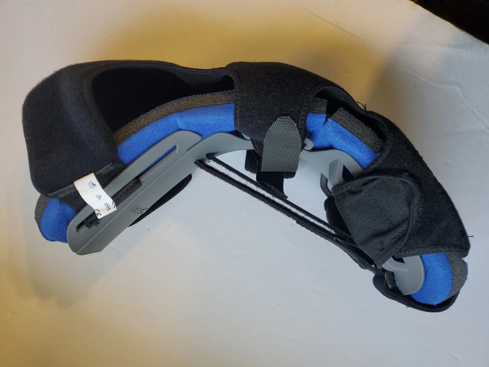 Aircast Dorsal Night Splint 09DL Lrg/XL Black And Blue Foot Brace Set - Image 4 of 4