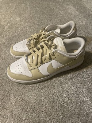 Nike Dunk Low Team Gold White, Size 11.5.  Good Condition
