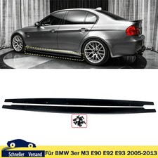 Seitenschweller Schweller passt für BMW E92 E93 E90 M3 05-13 Hochglänz Schwarz