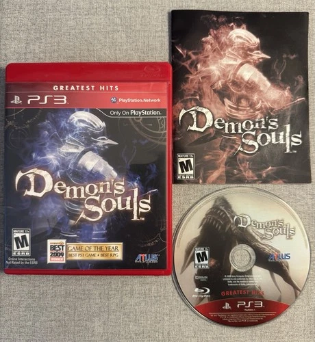 New ListingDemon's Souls Sony PlayStation 3 PS3 2009 Greatest Hits CIB Complete Tested
